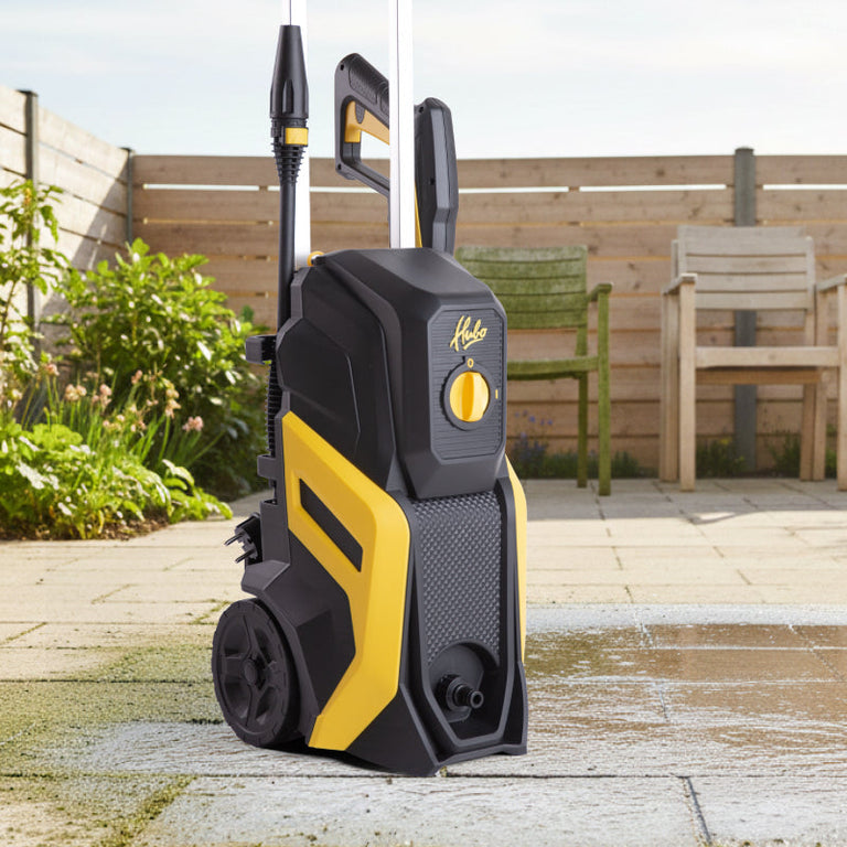 Je terras schoonmaken met een hogedrukreiniger doe je zo