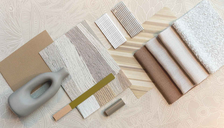 Behang van de maand: Groovy 340570 voor een rustig beige interieur