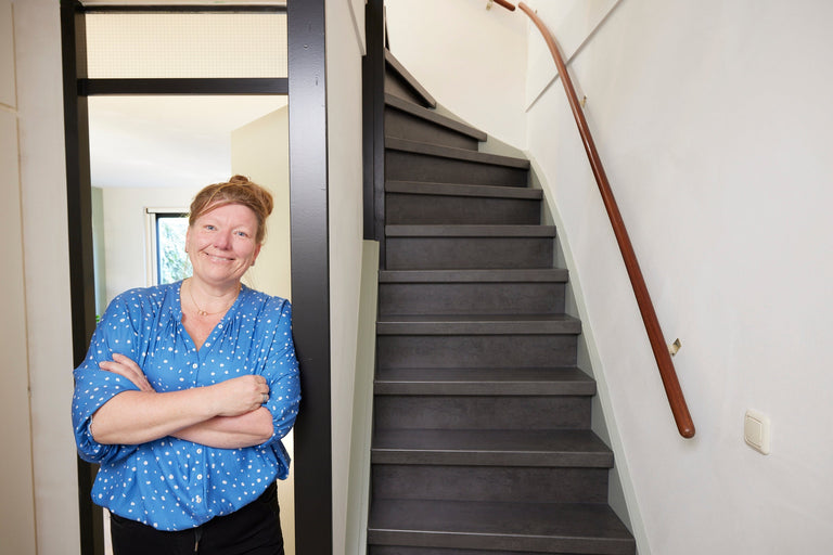 Wat een verbetering van de trap!