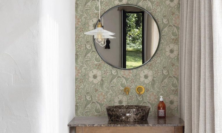 Waar moet je op letten bij het kiezen van behang voor je badkamer?