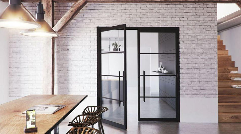 Een industriële deur op maat