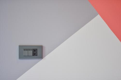 Geometrische vlakken op de muur schilderen doe je zo!