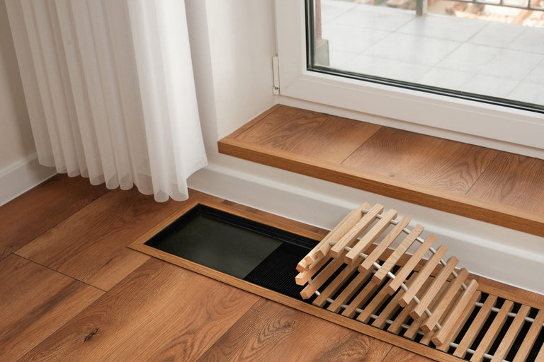 Radiatorventilator op een convector verwarming of convectorput monteren
