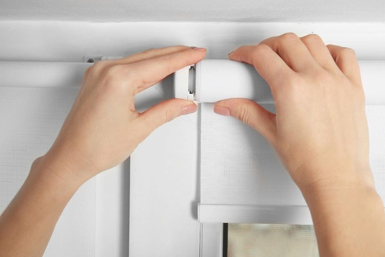 Een rolgordijn inkorten en op maat maken