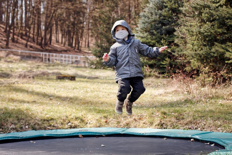 In 5 stappen een trampoline ingraven