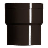 Martens overgangsstuk 60mm kunststof bruin