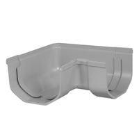 Eslon goothoek 90º 65mm kunststof grijs