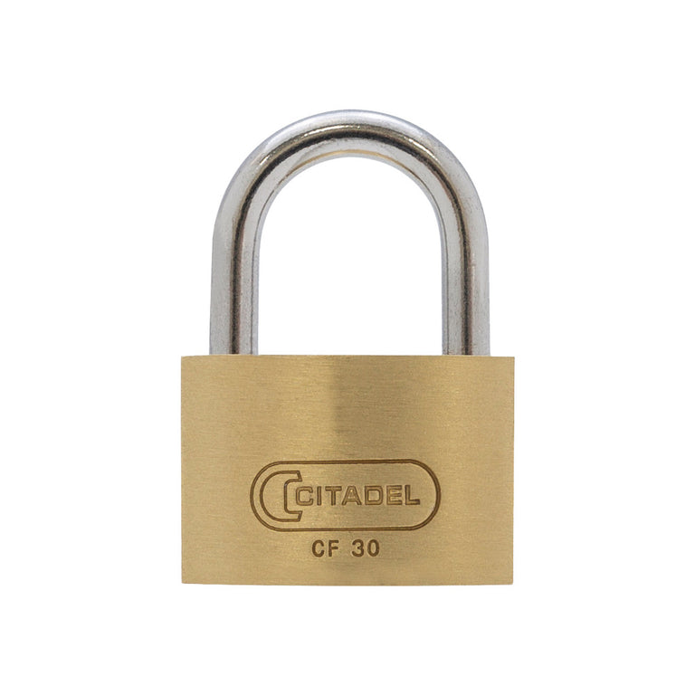 Citadel hangslot CF30 C messing 30x21,5x9mm