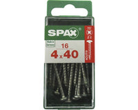 Spax schroef pozidrive bolkop 4x40mm 16st