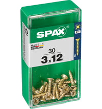 Spax schroef pozidrive verzinkt 3x12mm 30st