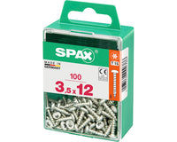 Spax schroef T-star plus bolkop 3,5x12mm 100st