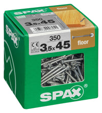Spax vloerschroef T-star plus verzinkt 3,5x45mm 350st