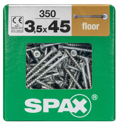 Spax vloerschroef T-star plus verzinkt 3,5x45mm 350st