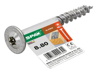 Spax HI.Force schroef T-star plus discuskop 8x80mm