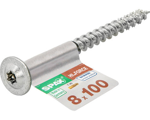 Spax HI.Force schroef T-star plus discuskop 8x100mm