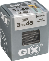 Spax GIX gipsplaatschroef philips trompetkop 3,9x45mm 100st