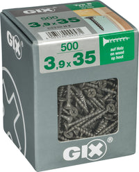 Spax GIX gipsplaatschroef philips trompetkop 3,9x35mm 500st