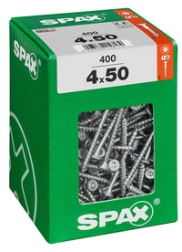 Spax schroef T-star plus verzonken kop 4x50mm 400st