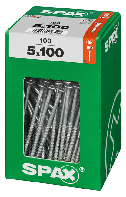 Spax schroef T-star plus verzonken kop 5x100mm 100st