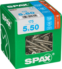 Spax A2 schroef T-star plus verzonken kop 5x50mm 175st