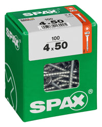Spax schroef T-star plus verzonken kop 4x50mm 100st
