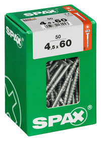 Spax schroef T-star plus verzonken kop 4,5x60mm 50st