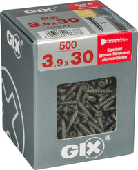 Spax GIX gipsplaatschroef philips verzonken kop 3,9x30mm 500st
