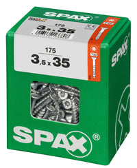 Spax schroef T-star plus verzonken kop 3,5x35mm 175st