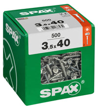 Spax schroef T-star plus verzonken kop 3,5x40mm 500st
