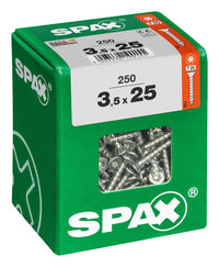 Spax schroef T-star plus verzonken kop 3,5x25mm 250st