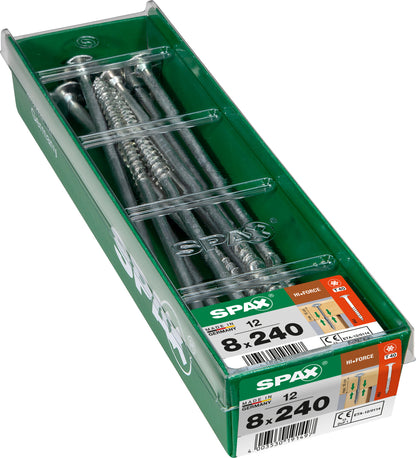 Spax HI.Force schroef T-star plus discuskop 8x240mm 12st