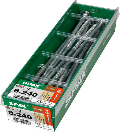 Spax HI.Force schroef T-star plus discuskop 8x240mm 12st