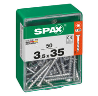 Spax schroef T-star plus verzonken kop 3,5x35mm 50st