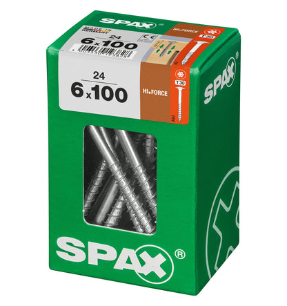Spax HI.Force schroef T-star plus discuskop 6x100mm 24st