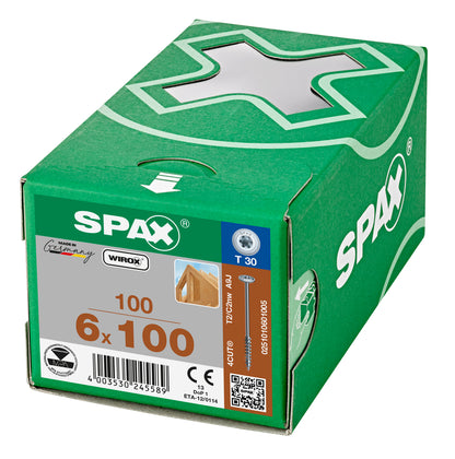 Spax HI.Force schroef T-star plus discuskop 6x100mm 100st
