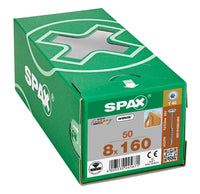 Spax HI.Force schroef T-star plus discuskop 8x160mm 50st