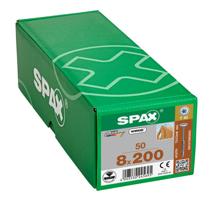 Spax HI.Force schroef T-star plus discuskop 8x200mm 50st