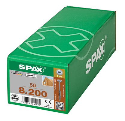 Spax HI.Force schroef T-star plus discuskop 8x200mm 50st