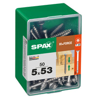 Spax HI.Force schroef T-star plus discuskop 5x53mm 50st