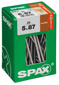 Spax HI.Force schroef T-star plus discuskop 5x87mm 25st