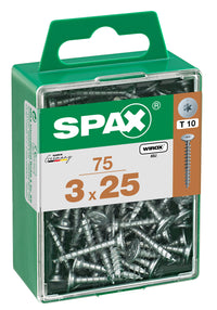 Spax achterwandschroef T-star plus discuskop 3x25mm 75st
