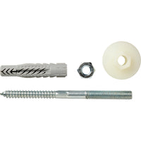 Fischer wastafel- en urinoirbevestiging nylon WD 10x140 2 stuks