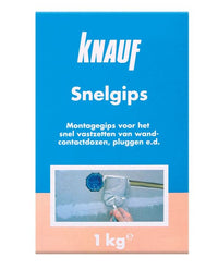 Knauf snelgips snelhardend 1kg