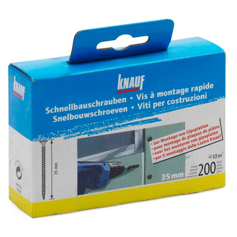 Knauf snelbouwschroef phillips verzonken 3,5x35mm 200st