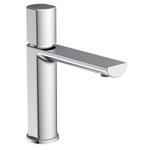 Schutte  wastafelkraan chroom met hendel