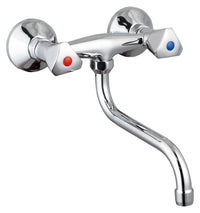 Schutte Cesti keukenkraan met draaiknop chroom