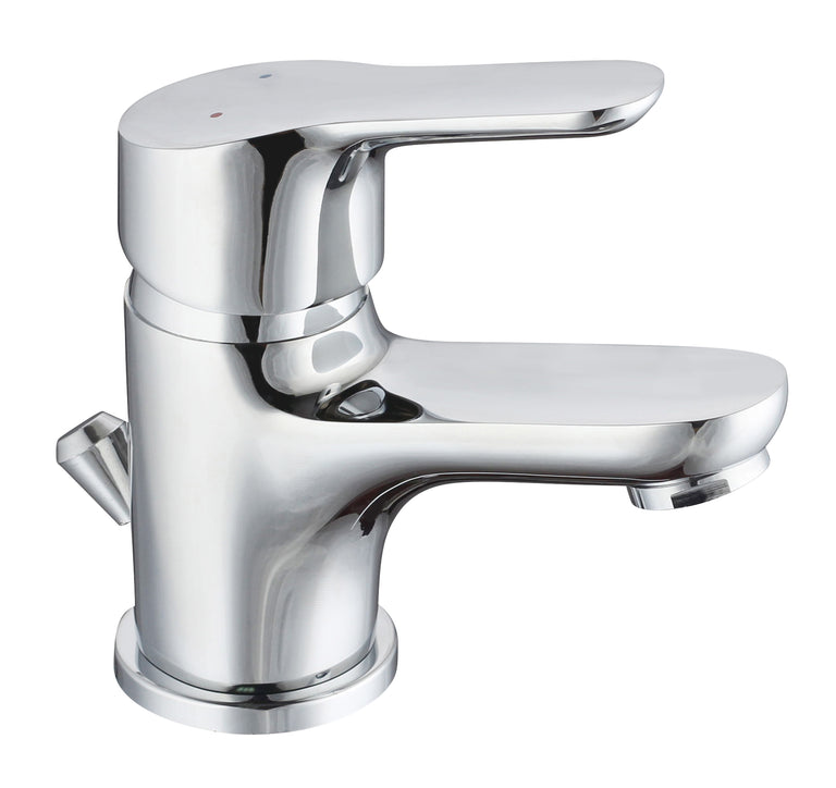 Schutte Vico wastafelkraan chroom met hendel