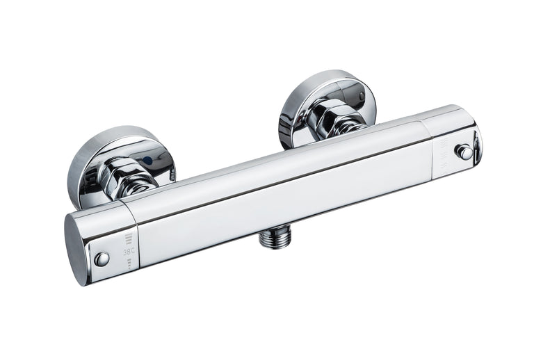 Schutte Vita thermostaatkraan douche chroom 15cm