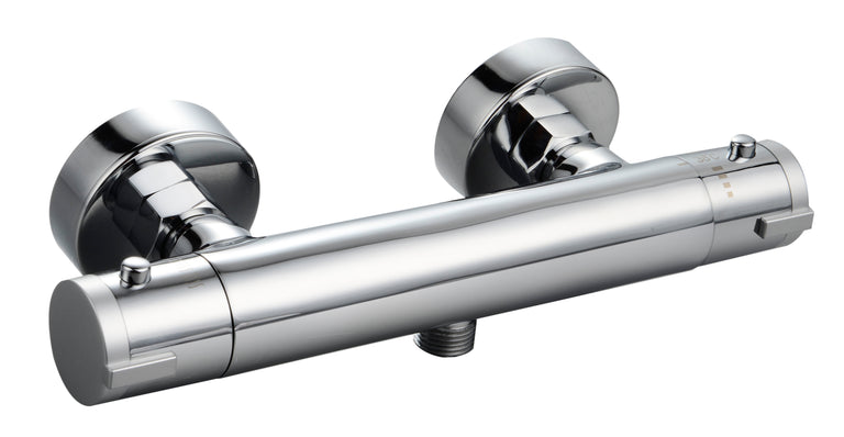 Schutte London thermostaatkraan douche chroom 15cm