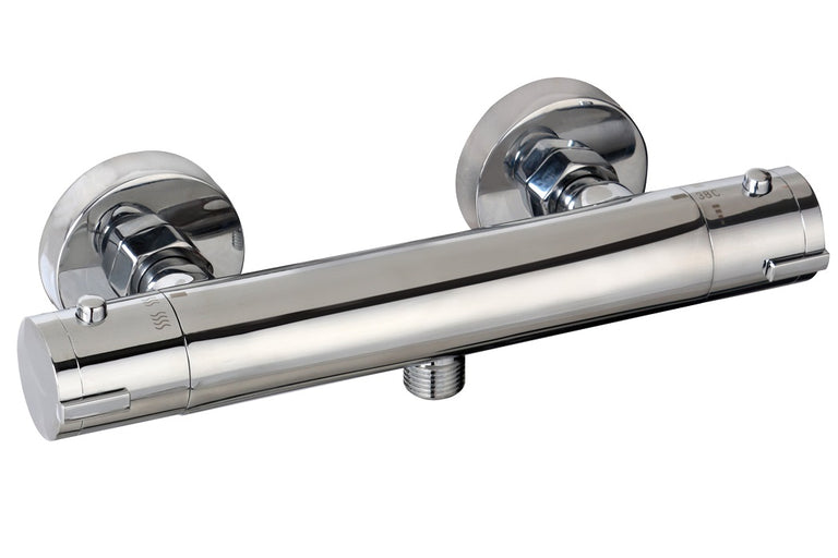 Schutte London thermostaatkraan douche chroom 12cm